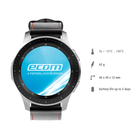 Explosion Proof Smartwatch Ecom Smart-Ex Watch 01 Specs