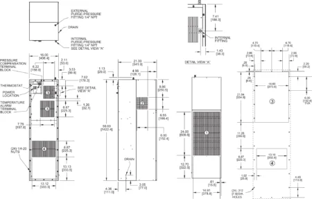 Intrinsically-Safe-Air-Conditioner-Kooltronic-HL56LV-Schematic-Drawing