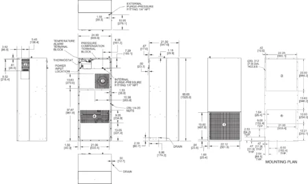 Intrinsically-Safe-Air-Conditioner-Kooltronic-HL60LV-Schematic-Drawing