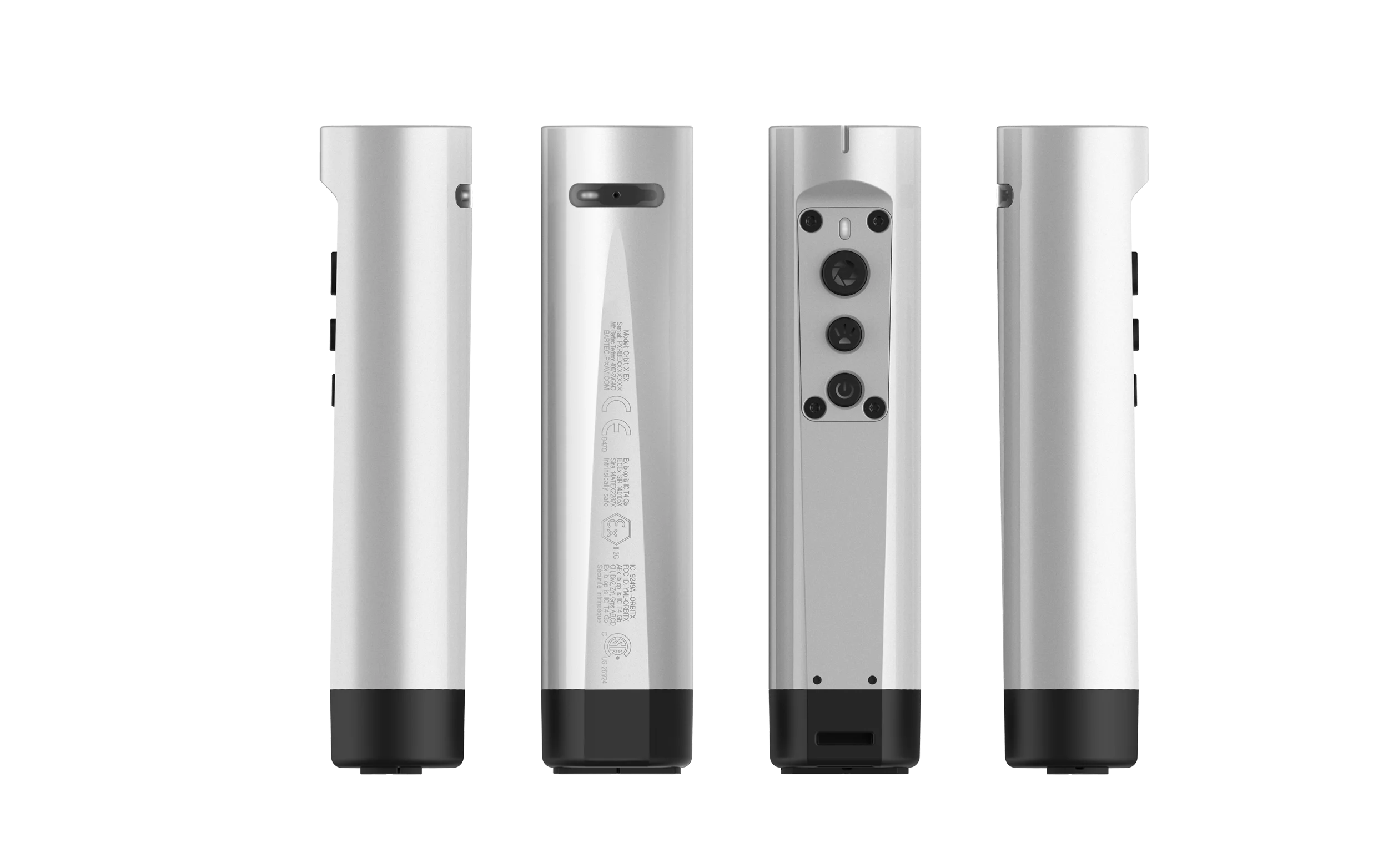 Intrinsically Safe Camera Orbit X Bartec showing four sides