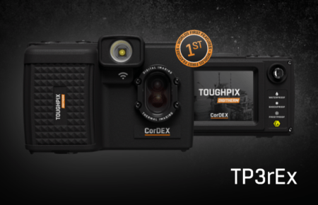 Intrinsically Safe Camera ToughPix DigiTherm TP3rEx CorDEX Digitam Thermal Camera Photo