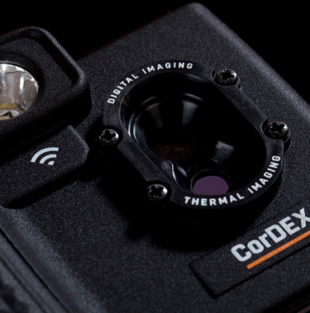 Intrinsically Safe Camera ToughPix DigiTherm TP3rEx CorDEX Camera View Upclose