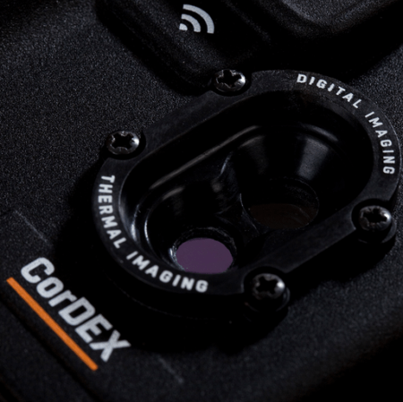 Intrinsically Safe Camera ToughPix DigiTherm TP3rEx CorDEX Digital Imaging Upclose Photo