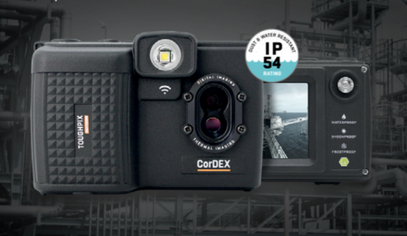 Intrinsically Safe Camera ToughPix DigiTherm TP3rEx CorDEX Thermal Image