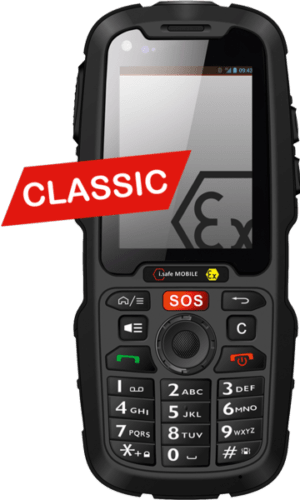 Intrinsically Safe Cell Phone i.Safe Mobile IS310.2 Classic Zone 2