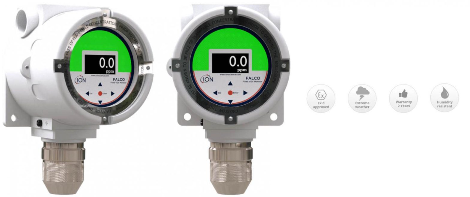 Intrinsically Safe Fixed Voc Detector Ion Science Falco