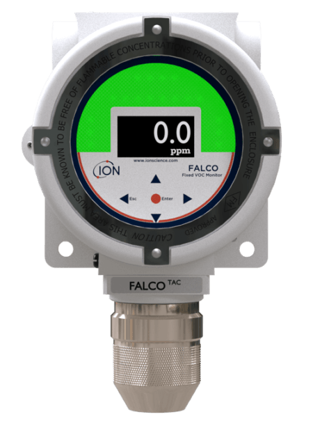 Intrinsically-Safe-Fixed-VOC-Detector-Ion-Science-Falco-TAC-ATEX-certified