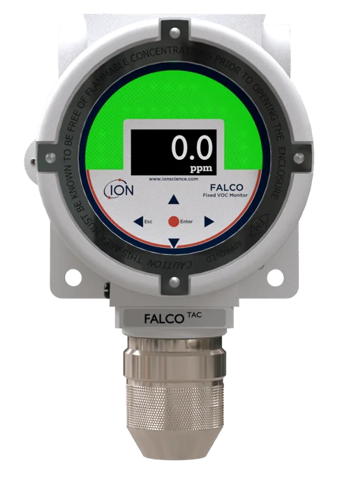 Intrinsically-Safe-Fixed-VOC-Detector-Ion-Science-Falco-TAC-ATEX-certified