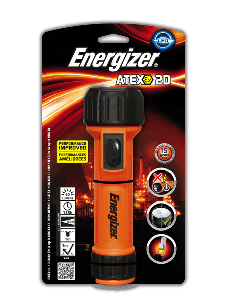 Intrinsically Safe Flashlights Energizer ATEX 2D