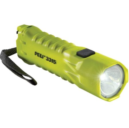 Intrinsically Safe Flashlights Peli 3315C Z0 Yellow zone 0