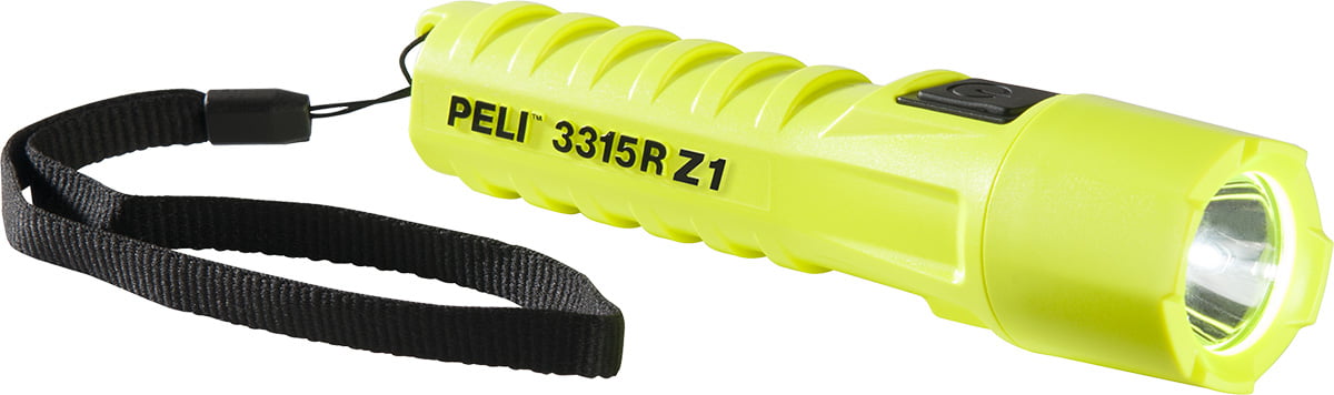 Peli 3315RZ1 LED Flashlight Intrinsically Safe