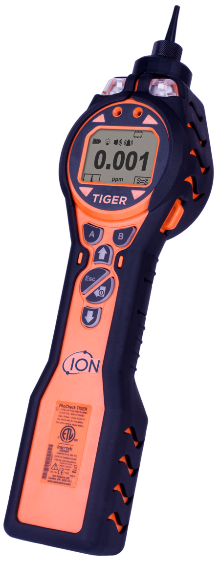 Intrinsically-Safe-Handheld-VOC-Detector-Ion-Science-Tiger-Tactile-keypad