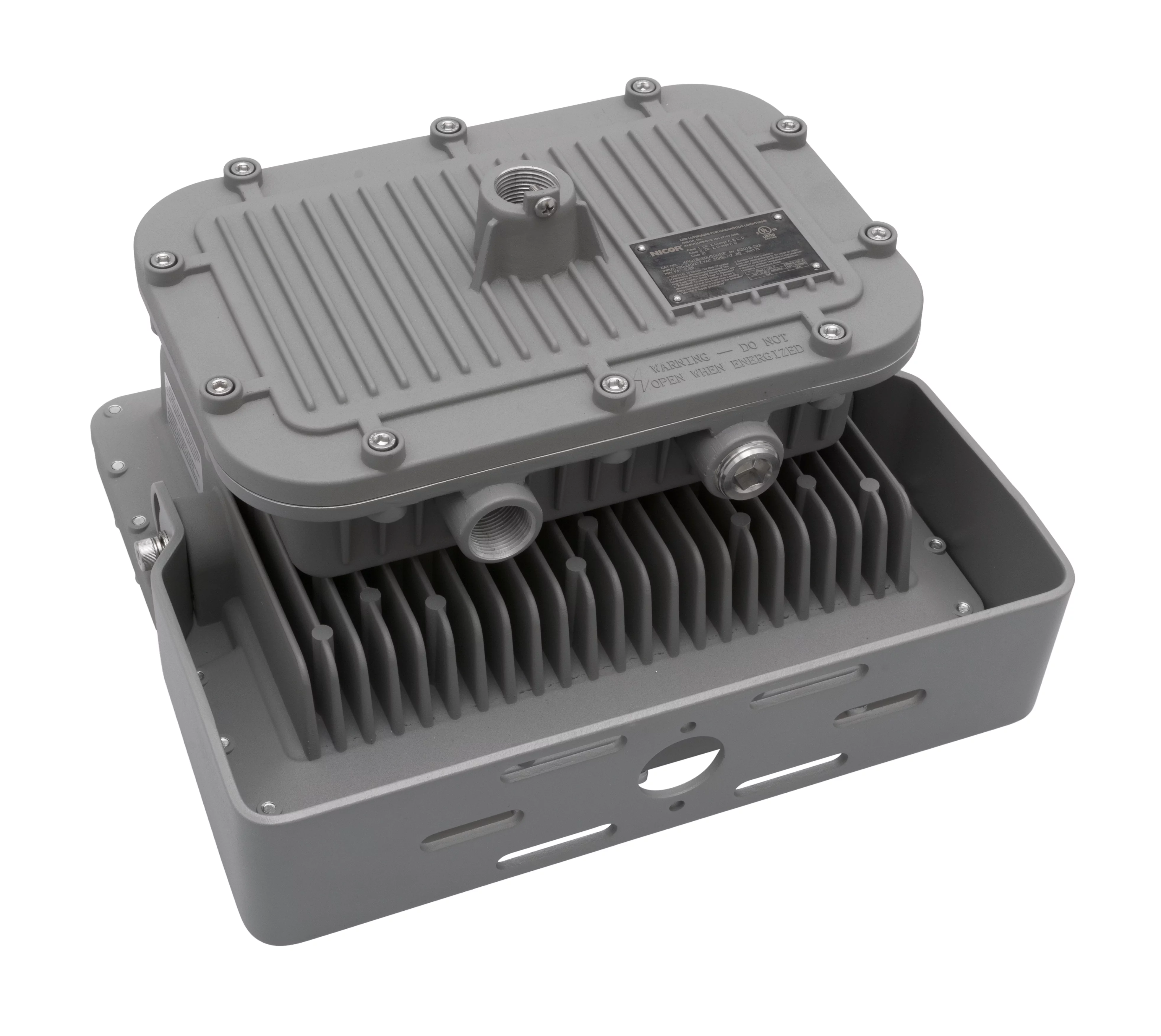 Intrinsically Safe LED Flood Light 100 Watt LED NICOR - XPQ1B100U50GRP Titan hazardous area
