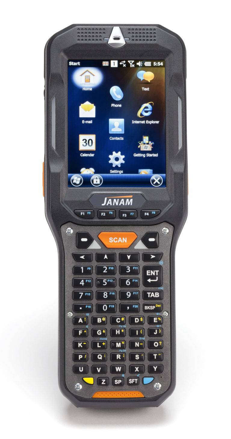 Janam XG3 Windows Handheld Mobile Computer - Intrinsically Safe Store