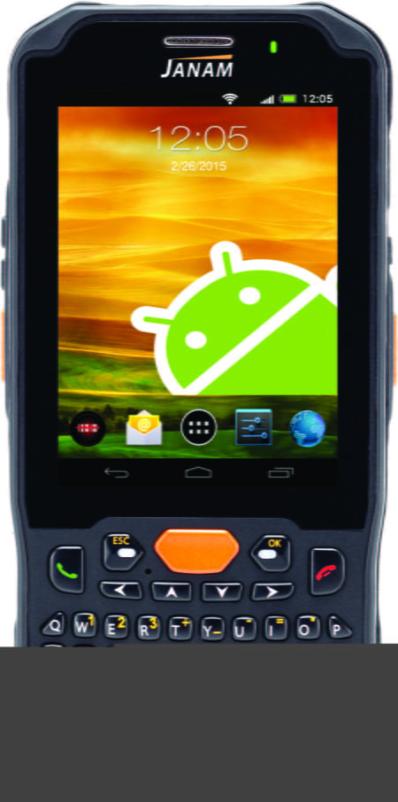 Intrinsically-Safe-Mobile-Computer-Janam-XM5-Android-4.2-Android