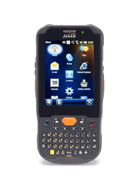 Intrinsically-Safe-Mobile-Computer-Janam-XM5-Windows-Embedded-Handheld-6.5-With-Qwerty-Keypad-and-WEH-6.5-Head-On