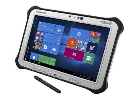 Intrinsically Safe Panasonic Tablet FZ-G1 with Pen Side View