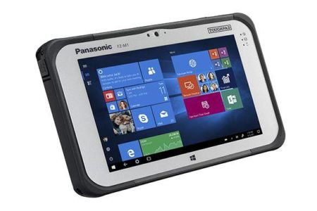 Intrinsically Safe Panasonic Tablet FZ-M1 Side View