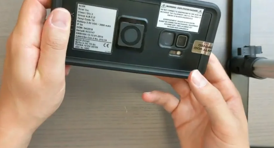 Intrinsically Safe Samsung Galaxy S9 Case ATEX Zone 2 - Image 4