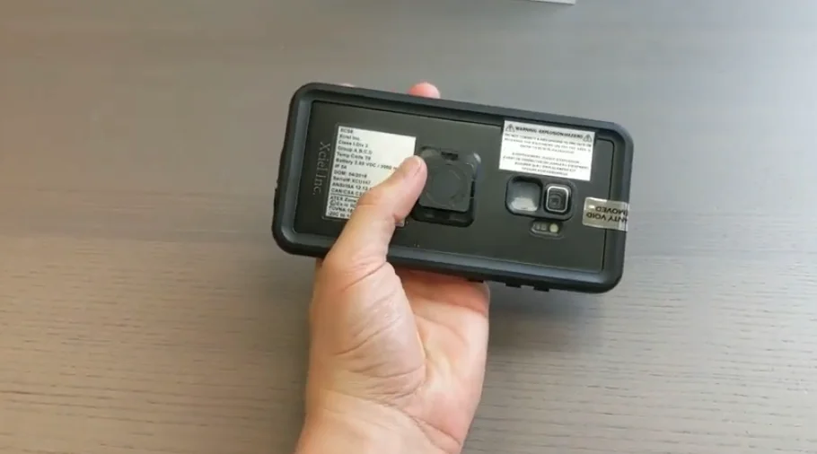 Intrinsically Safe Samsung Galaxy S9 Case ATEX Zone 2 Rugged Case