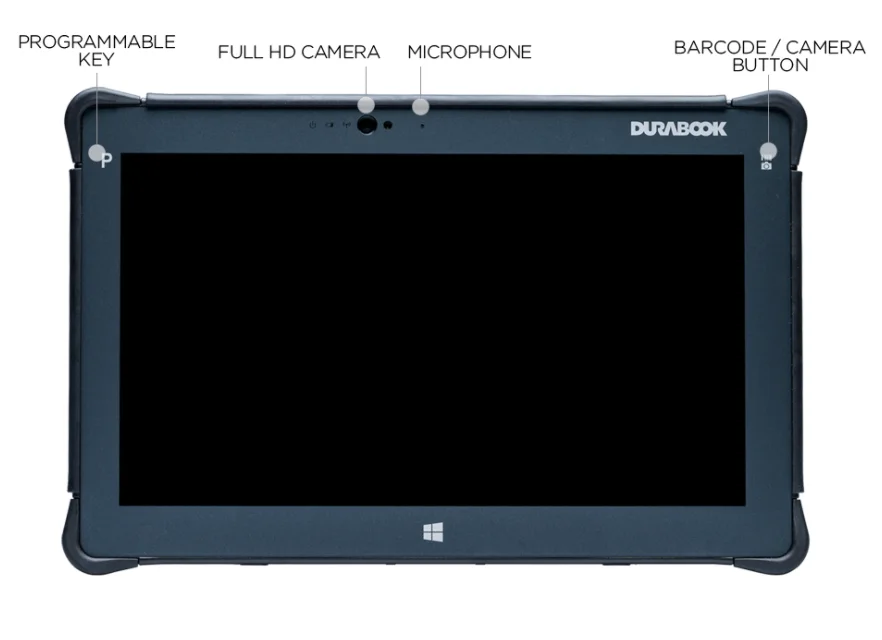 Intrinsically Safe Tablet Durabook R11 Front