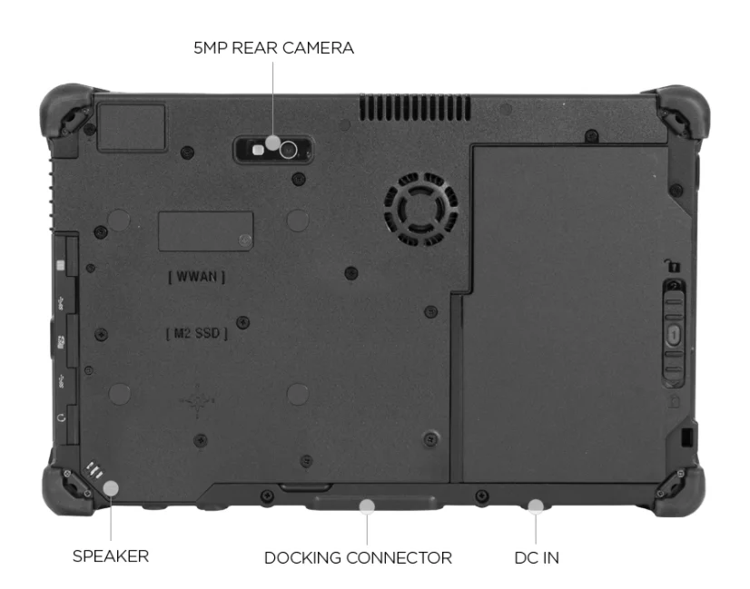 Durabook R11 8th Gen Rugged Tablet - Image 4