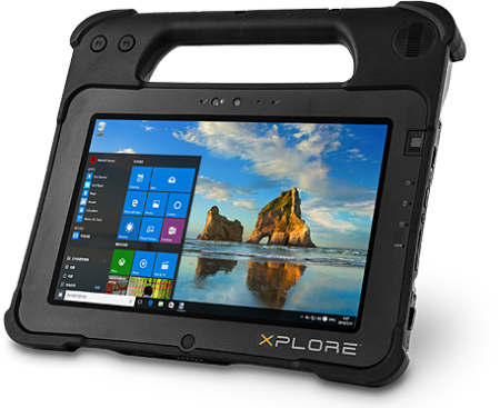 Intrinsically Safe Tablet Xplore XPAD L10 Main Image C1D1