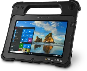 All the features of the Xplore Tablet