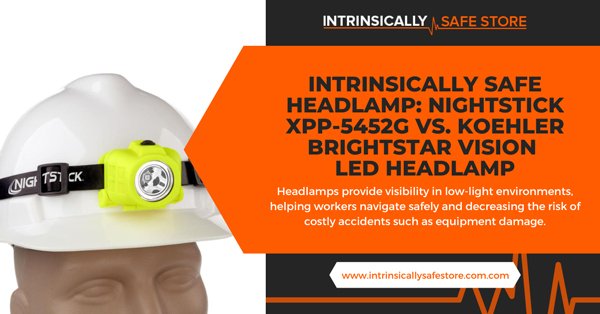 share on LinkedIn intrinsically safe headlamp
