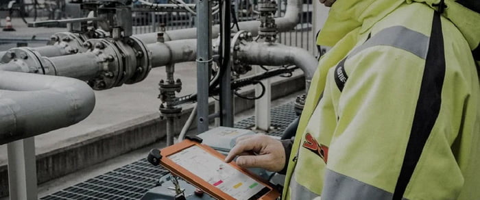 person holding intrinsically safe case