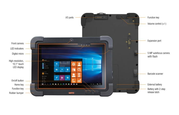 Bartec Agile X IS Tablet PC