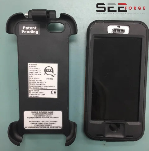 Intrinsically safe XCiPhone 6 case