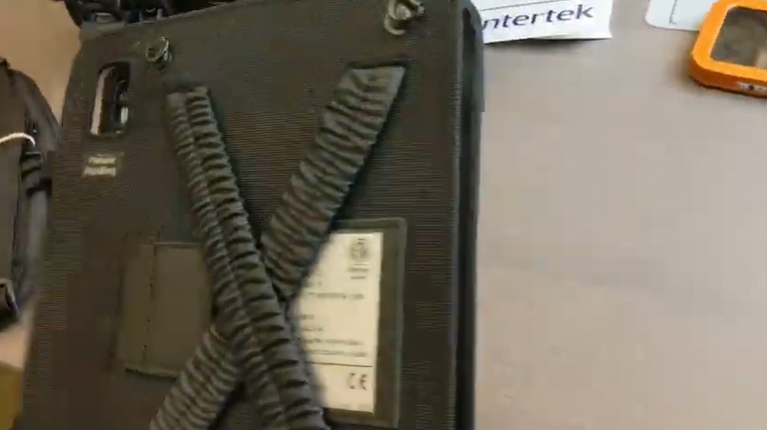 XCRiPad 10.2in from Xciel Back strap