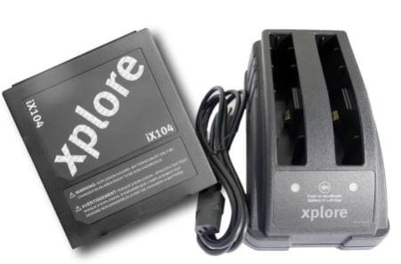 Xplore XC6 Dual Bay Battery Charger Main Image of Charger